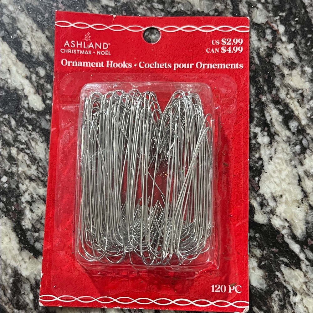 3 packs Ashland Silver Ornament Hooks